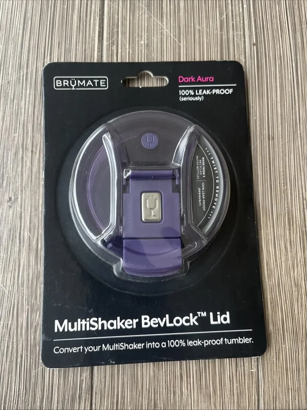 NEW BRUMATE MultiShaker BevLock Lid 100% Leakproof Dark Aura
